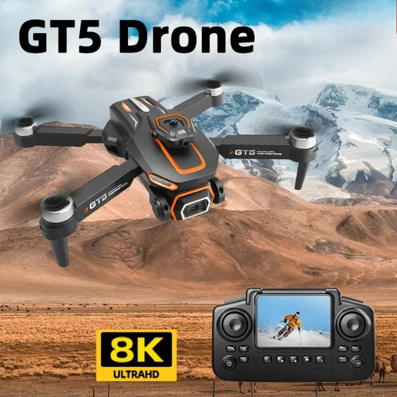 Drone Ae Rc - Orijinal GT5 Mini Drone 4K Profesyonel
