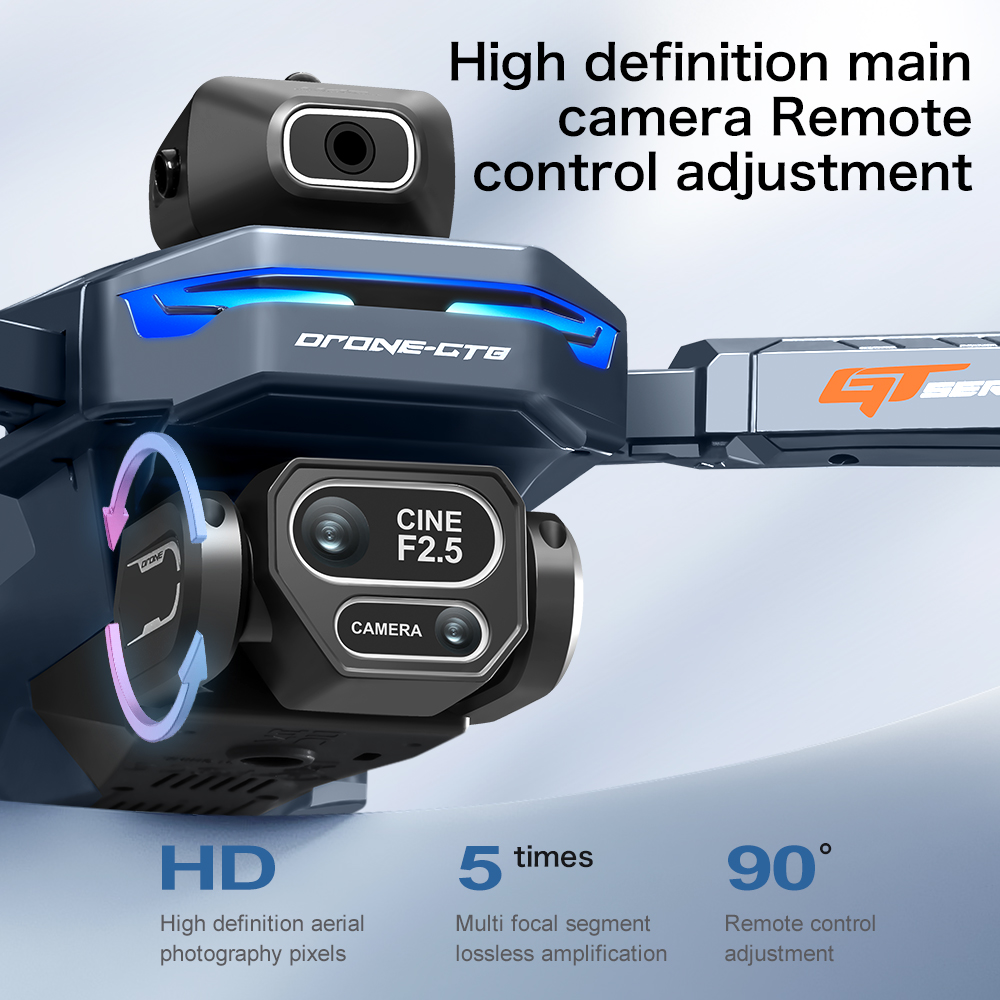 GT8 Katlanabilir GPS RC Drone, - Drone Dji Rc Pro incelemesi ve fiyatı