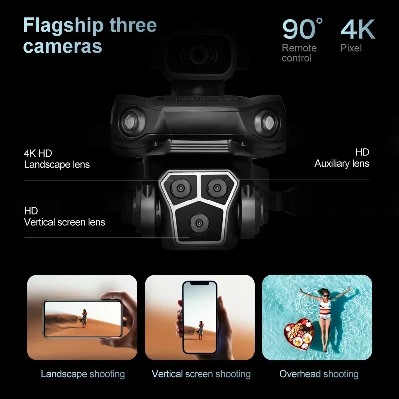 M1S Drone 8K Profesyonel Üçlü  - Drone Ae Rc incelemesi ve fiyatı