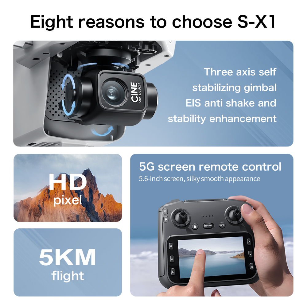 Orijinal S-X1 GPS Katlanabilir - Drone Ae Rc incelemesi ve fiyatı