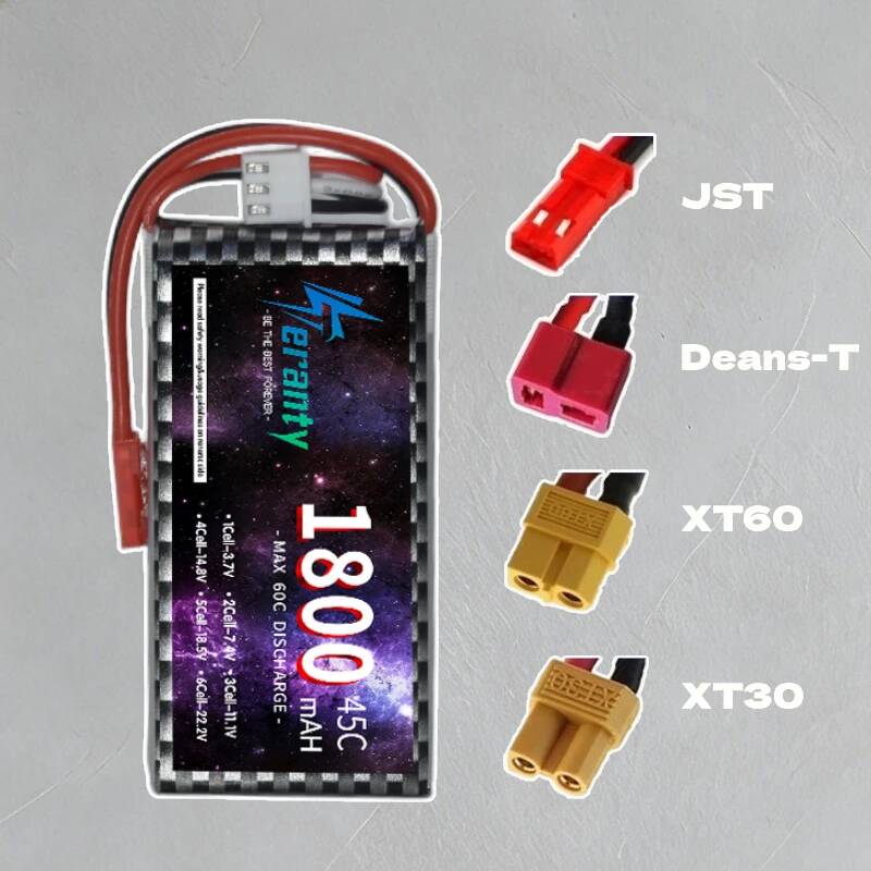 TERANTY 2S 3S 4S 1800mAh Lipo  - Drone Rc Leading incelemesi ve fiyatı