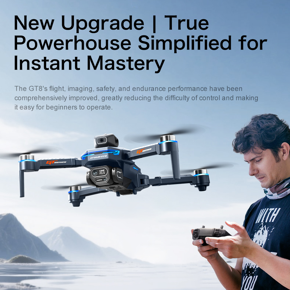 Orijinal GT8 drone 8K HD çift  - Jjrc Drone X12 incelemesi ve fiyatı