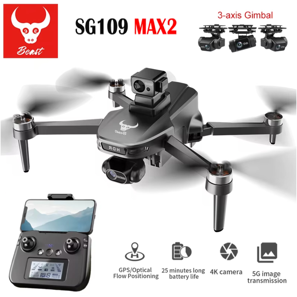 SG109 MAX2 Profesyonel FPV 8K  - Jjrc Drone X12 incelemesi ve fiyatı