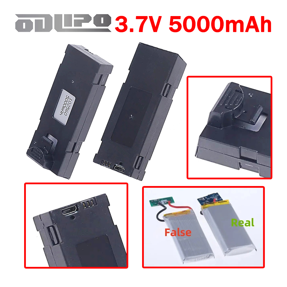 YENİ 3.7V 5000mah RC Drone Bat - Drone E88 Rc Quadcopter incelemesi ve fiyatı